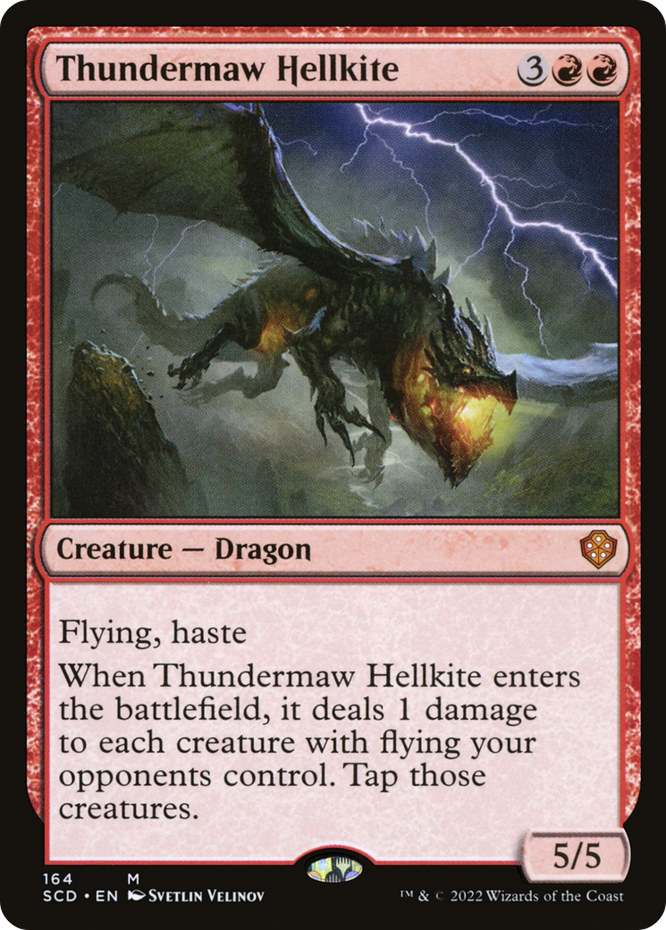 Thundermaw Hellkite [Starter Commander Decks] | Card Citadel