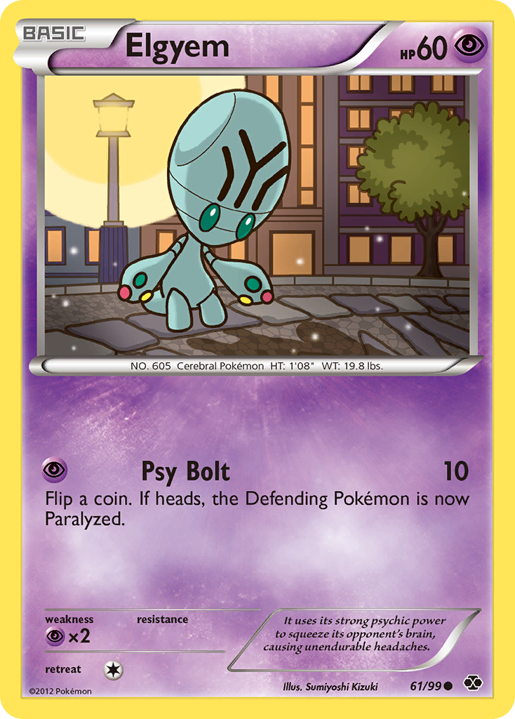 Elgyem (61/99) [Black & White: Next Destinies] | Card Citadel