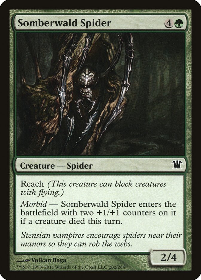 Somberwald Spider [Innistrad] | Card Citadel