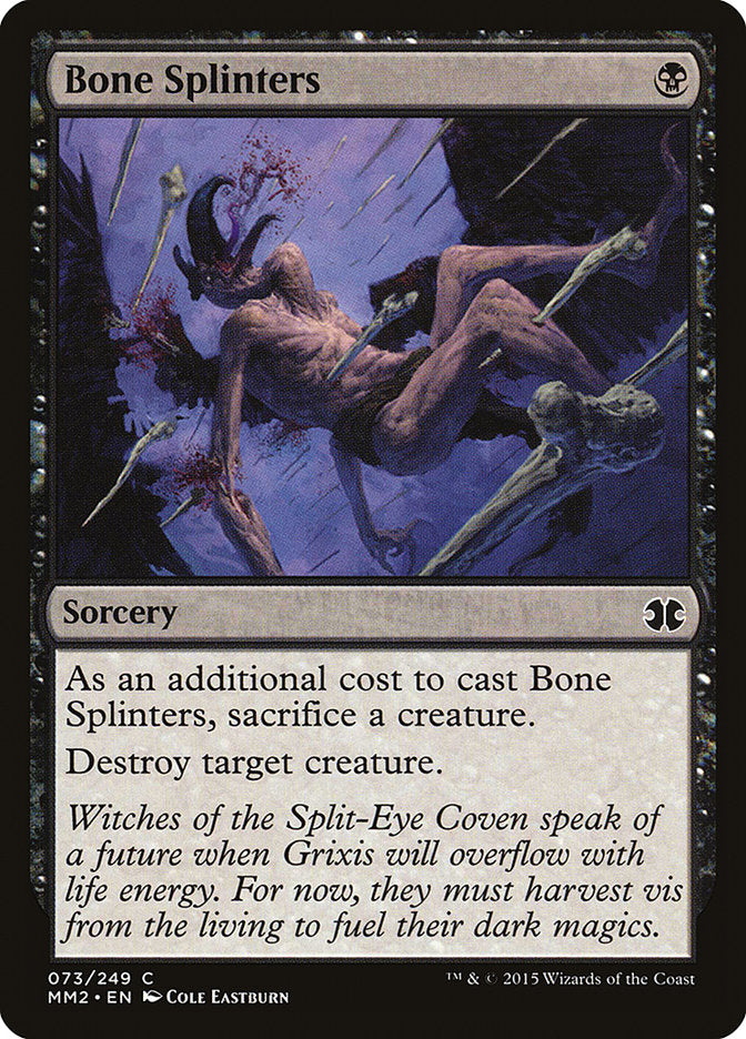 Bone Splinters [Modern Masters 2015] | Card Citadel