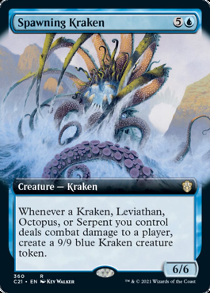 Spawning Kraken (Extended) [Commander 2021] | Card Citadel