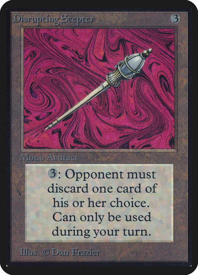 Disrupting Scepter [Limited Edition Alpha] | Card Citadel