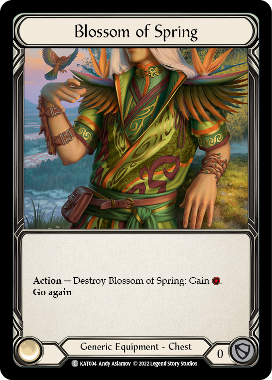 Blossom of Spring [KAT004] (Outsiders Katsu Blitz Deck) | Card Citadel