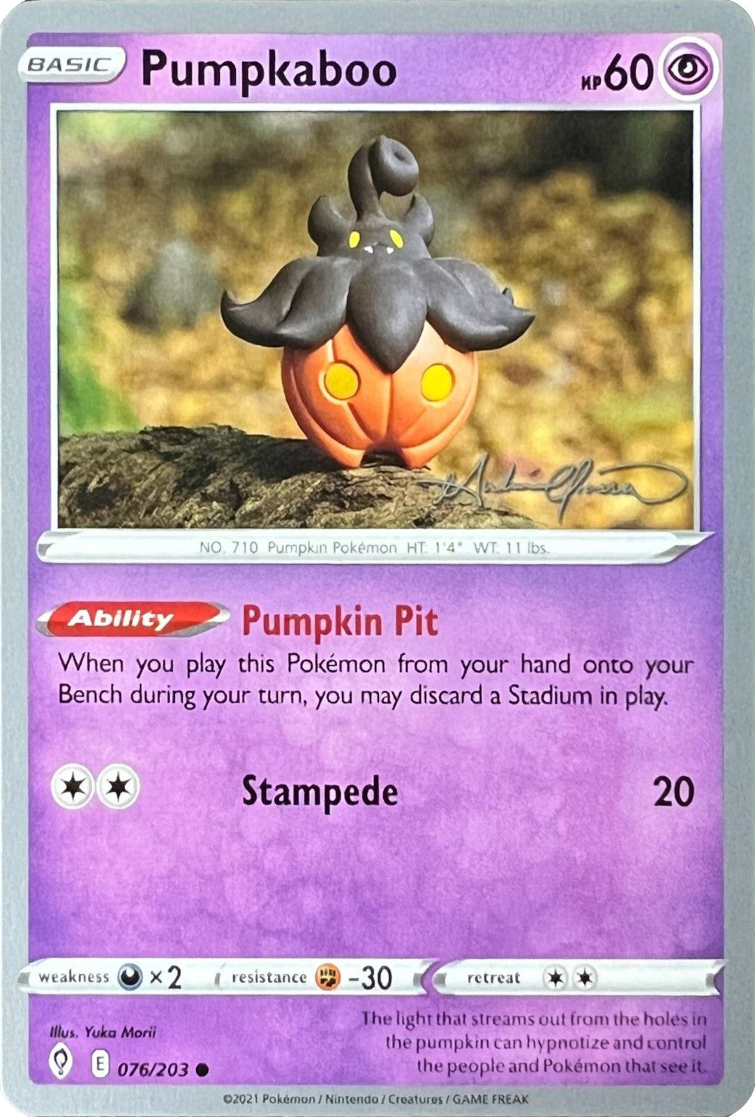 Pumpkaboo (076/203) (The Shape of Mew - Andre Chiasson) [World Championships 2022] | Card Citadel