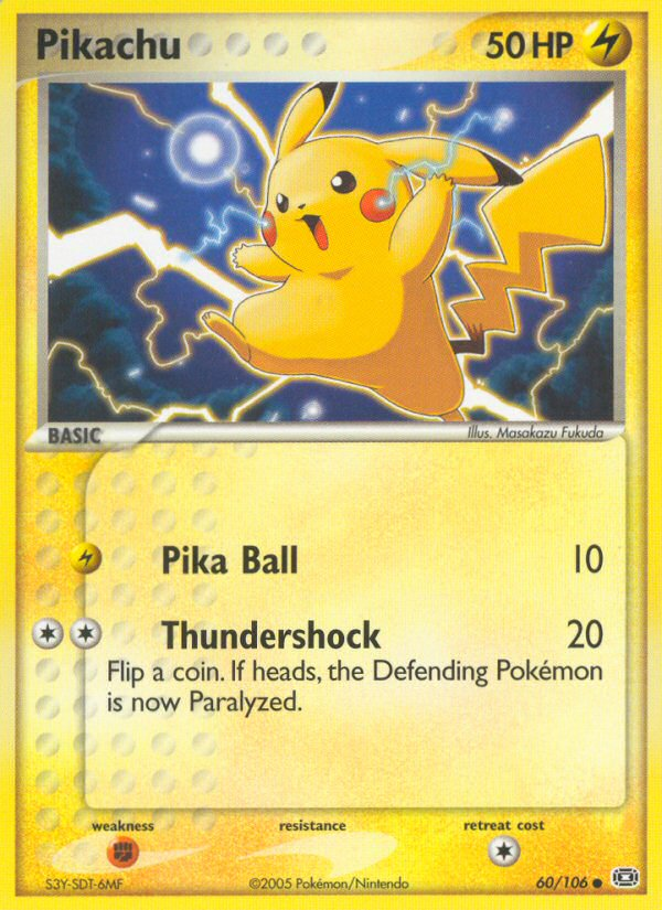 Pikachu (60/106) [EX: Emerald] | Card Citadel