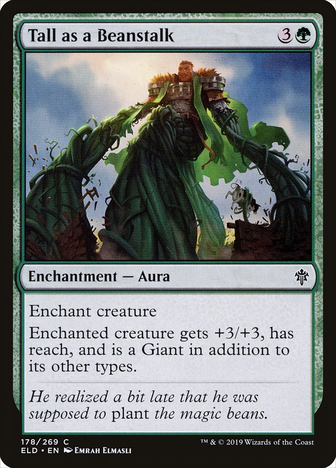 Tall as a Beanstalk [Throne of Eldraine] | Card Citadel