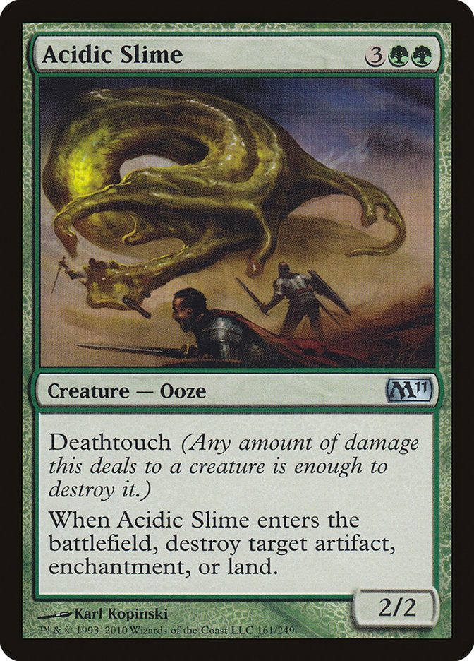 Acidic Slime [Magic 2011] | Card Citadel