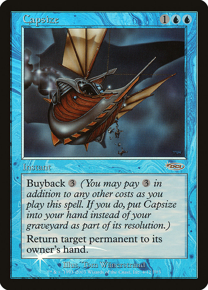 Capsize [Friday Night Magic 2003] | Card Citadel