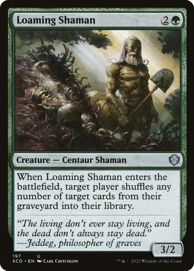 Loaming Shaman [Starter Commander Decks] | Card Citadel