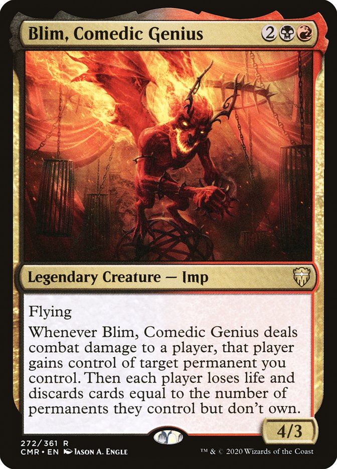 Blim, Comedic Genius [Commander Legends] | Card Citadel