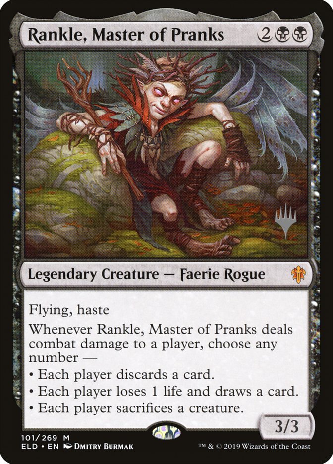 Rankle, Master of Pranks (Promo Pack) [Throne of Eldraine Promos] | Card Citadel