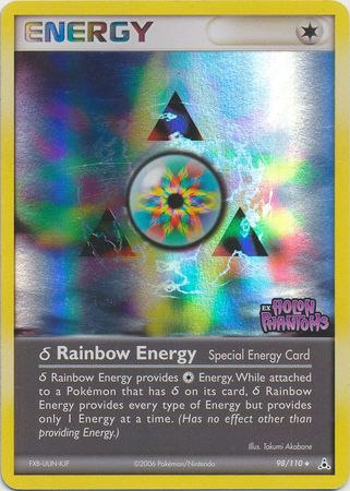 Rainbow Energy (98/110) (Delta Species) (Stamped) [EX: Holon Phantoms] | Card Citadel