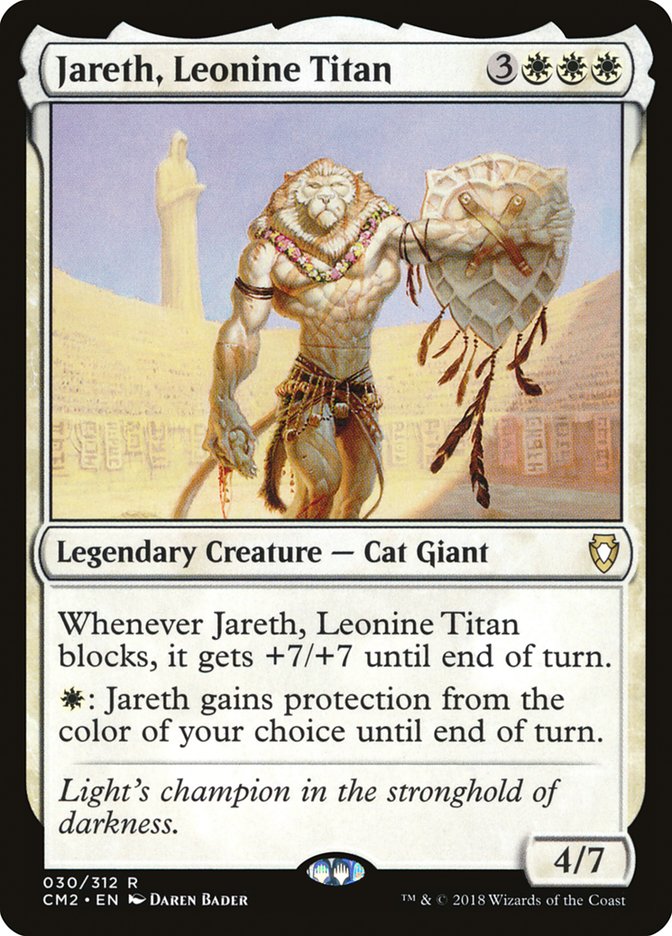 Jareth, Leonine Titan [Commander Anthology Volume II] | Card Citadel