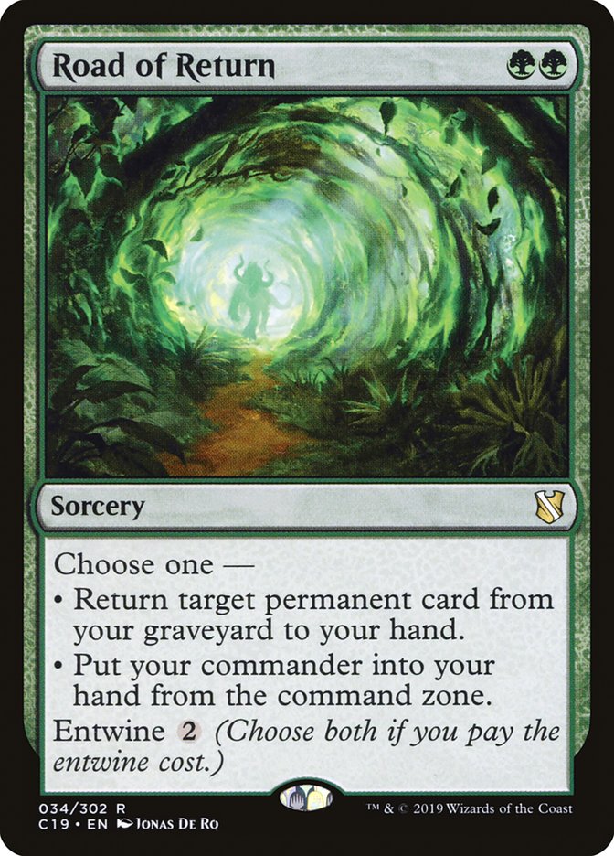 Road of Return [Commander 2019] | Card Citadel