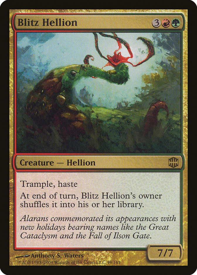 Blitz Hellion [Alara Reborn] | Card Citadel