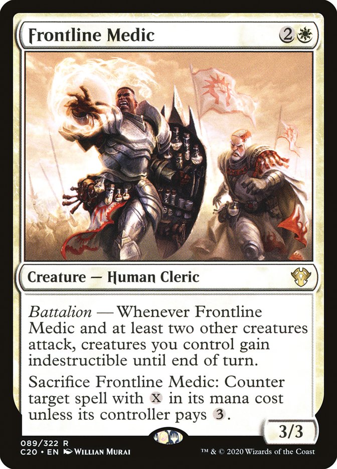 Frontline Medic [Commander 2020] | Card Citadel