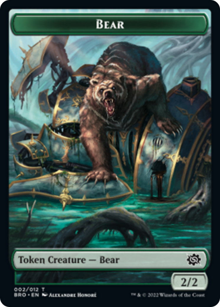 Bear Token [The Brothers' War Tokens] | Card Citadel