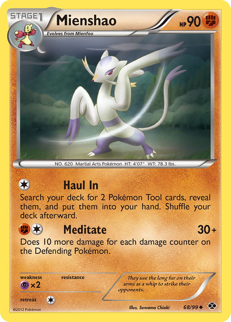 Mienshao (68/99) [Black & White: Next Destinies] | Card Citadel