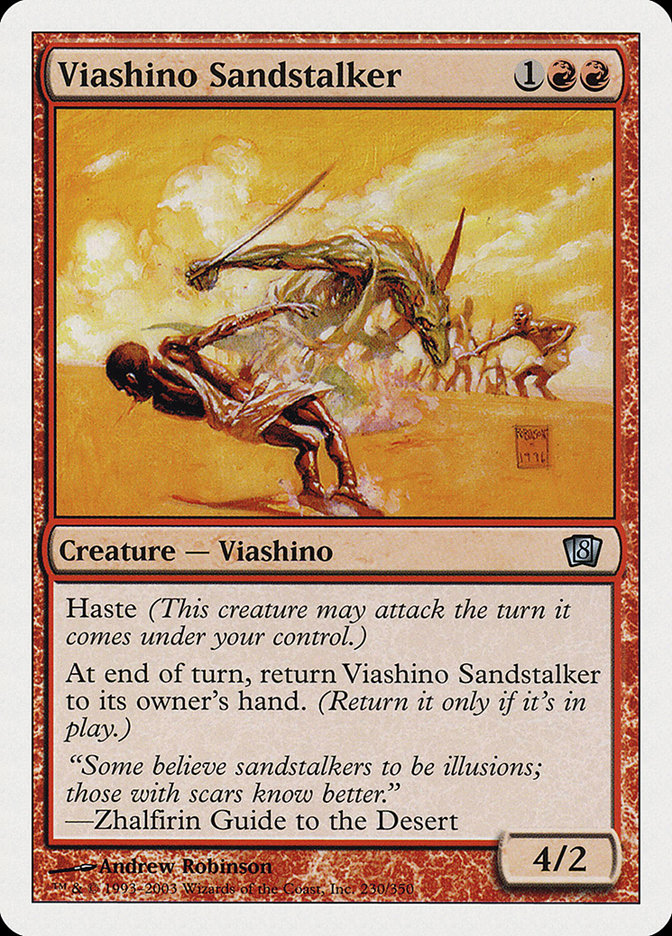 Viashino Sandstalker [Eighth Edition] | Card Citadel