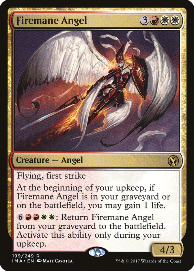 Firemane Angel [Iconic Masters] | Card Citadel