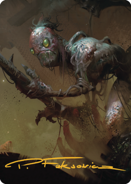 Mold Folk Art Card (Gold-Stamped Signature) [Commander Legends: Battle for Baldur's Gate Art Series] | Card Citadel