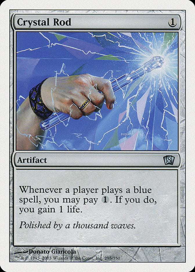 Crystal Rod [Eighth Edition] | Card Citadel