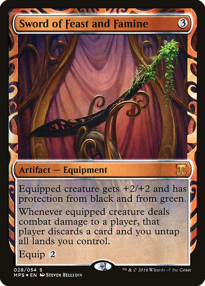 Sword of Feast and Famine [Kaladesh Inventions] | Card Citadel