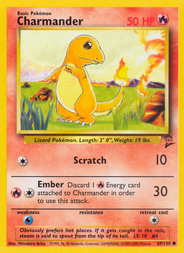 Charmander (69/130) [Base Set 2] | Card Citadel