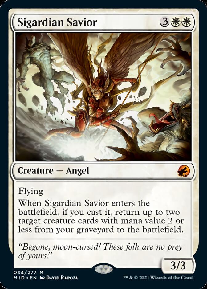 Sigardian Savior [Innistrad: Midnight Hunt] | Card Citadel