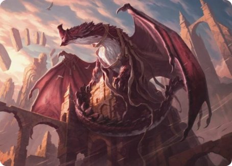 Velomachus Lorehold Art Card [Strixhaven: School of Mages Art Series] | Card Citadel