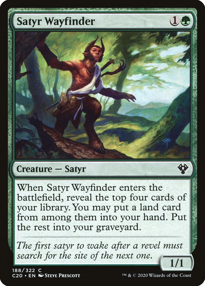 Satyr Wayfinder [Commander 2020] | Card Citadel