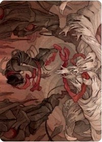 Thwart the Grave Art Card [Zendikar Rising Art Series] | Card Citadel