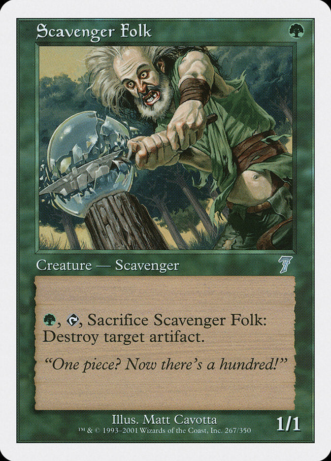 Scavenger Folk [Seventh Edition] | Card Citadel