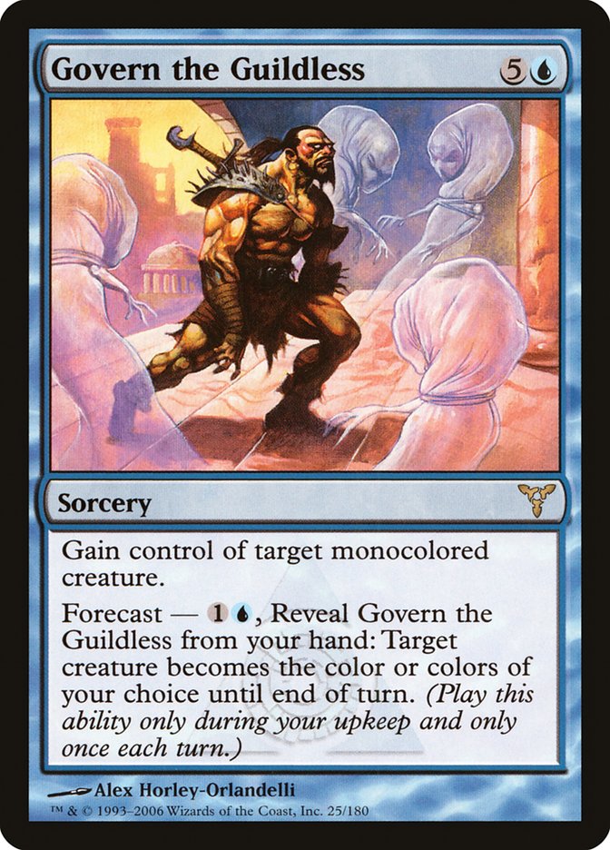 Govern the Guildless [Dissension] | Card Citadel