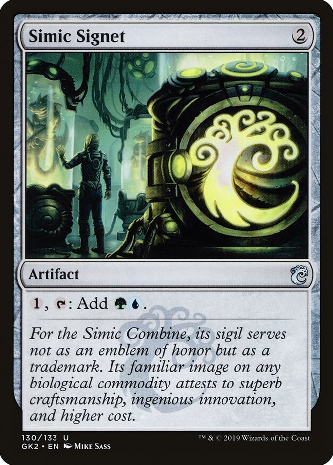 Simic Signet [Ravnica Allegiance Guild Kit] | Card Citadel