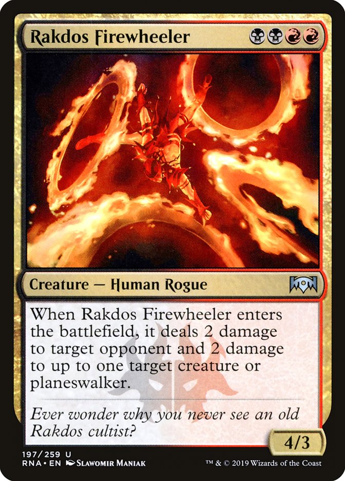 Rakdos Firewheeler [Ravnica Allegiance] | Card Citadel