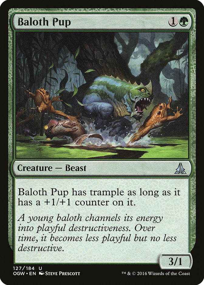 Baloth Pup [Oath of the Gatewatch] | Card Citadel