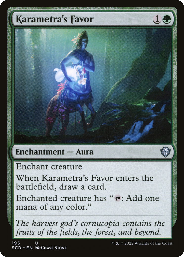 Karametra's Favor [Starter Commander Decks] | Card Citadel