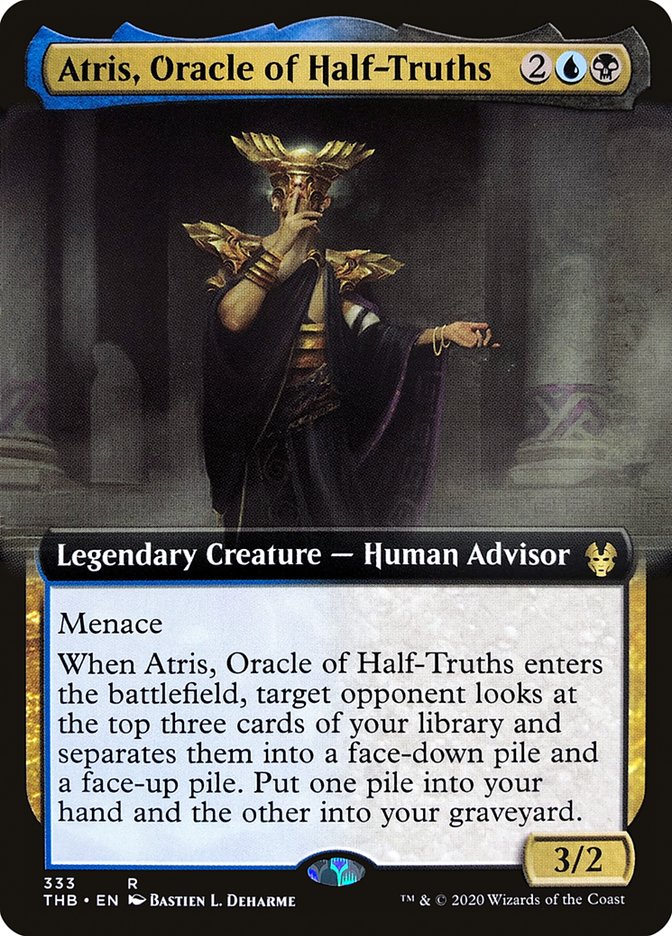 Atris, Oracle of Half-Truths (Extended Art) [Theros Beyond Death] | Card Citadel