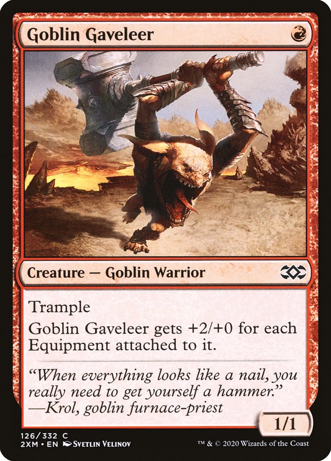 Goblin Gaveleer [Double Masters] | Card Citadel