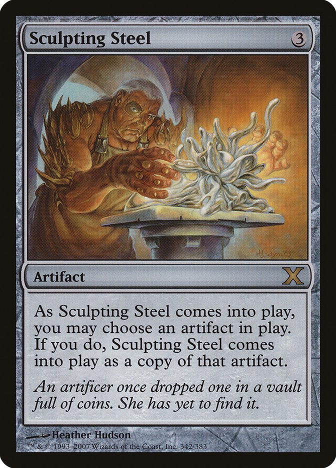 Sculpting Steel [Tenth Edition] | Card Citadel