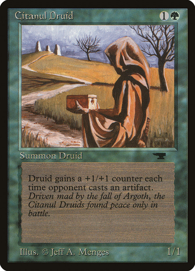Citanul Druid [Antiquities] | Card Citadel