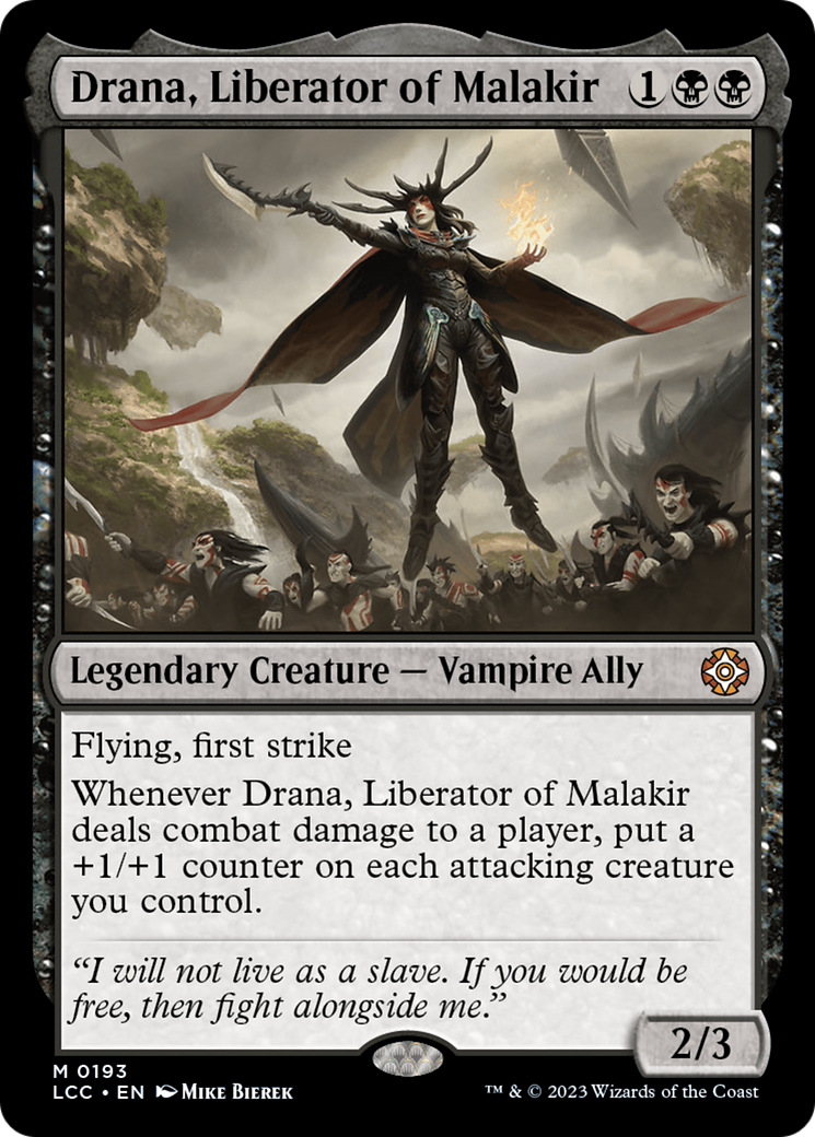 Drana, Liberator of Malakir [The Lost Caverns of Ixalan Commander] | Card Citadel