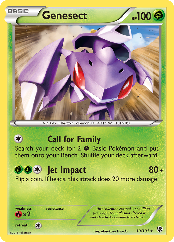 Genesect (10/101) [Black & White: Plasma Blast] | Card Citadel