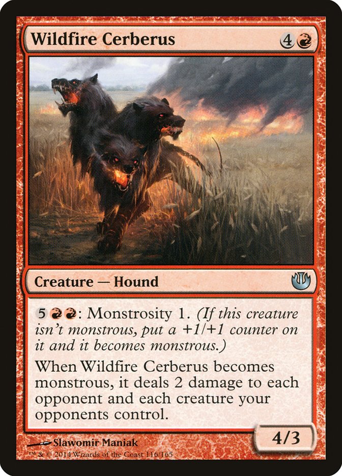 Wildfire Cerberus [Journey into Nyx] | Card Citadel