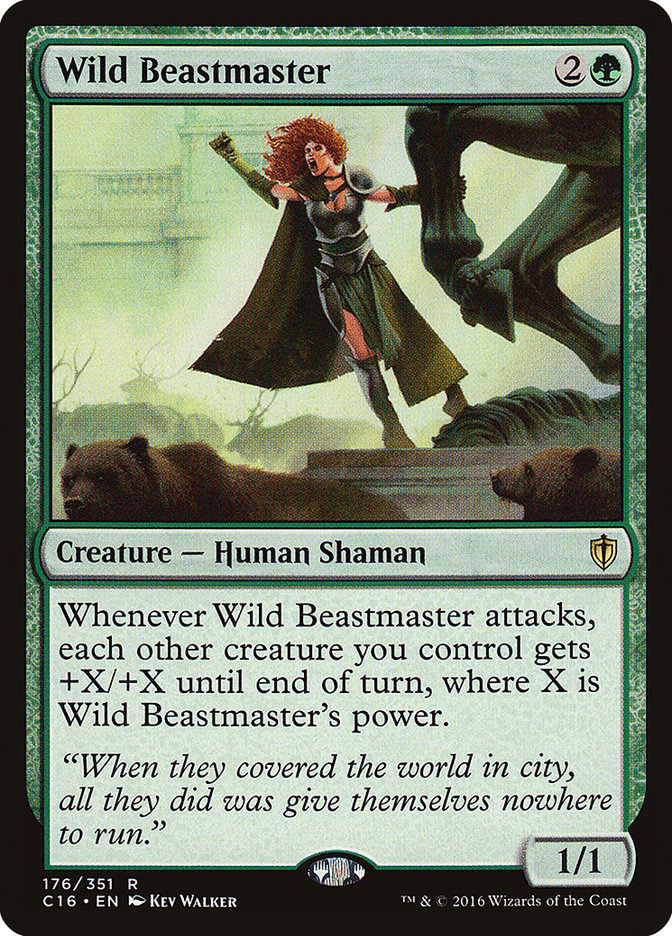 Wild Beastmaster [Commander 2016] | Card Citadel