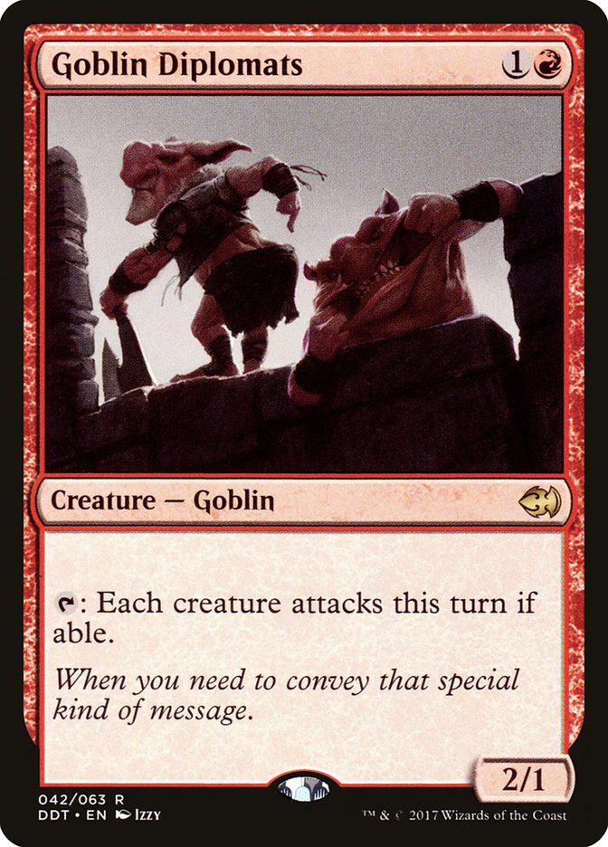 Goblin Diplomats [Duel Decks: Merfolk vs. Goblins] | Card Citadel