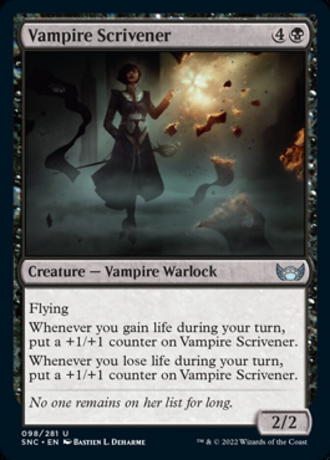 Vampire Scrivener [Streets of New Capenna] | Card Citadel