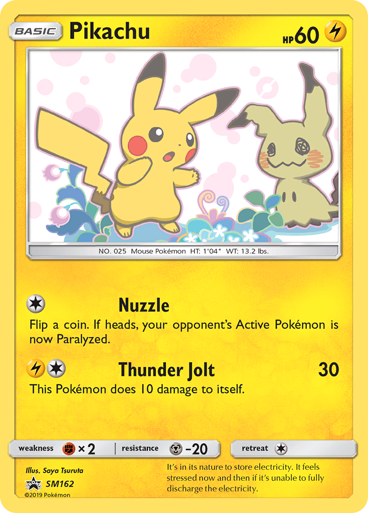 Pikachu (SM162) [Sun & Moon: Black Star Promos] | Card Citadel