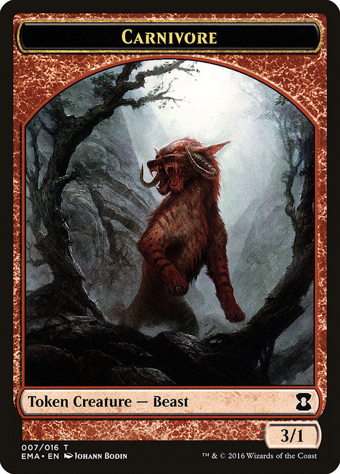 Carnivore [Eternal Masters Tokens] | Card Citadel